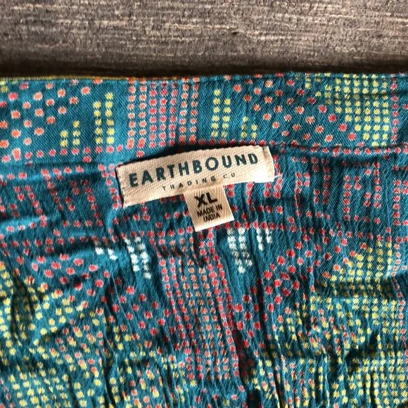 Earthbound Boho Geometric Maxi Dress - Picture 11 of 13